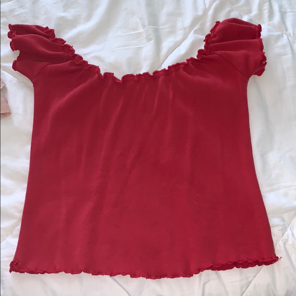 Off the shoulder top